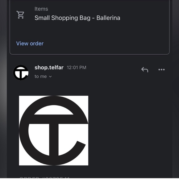 RARE HP ballerina telfar bag - Picture 6 of 6